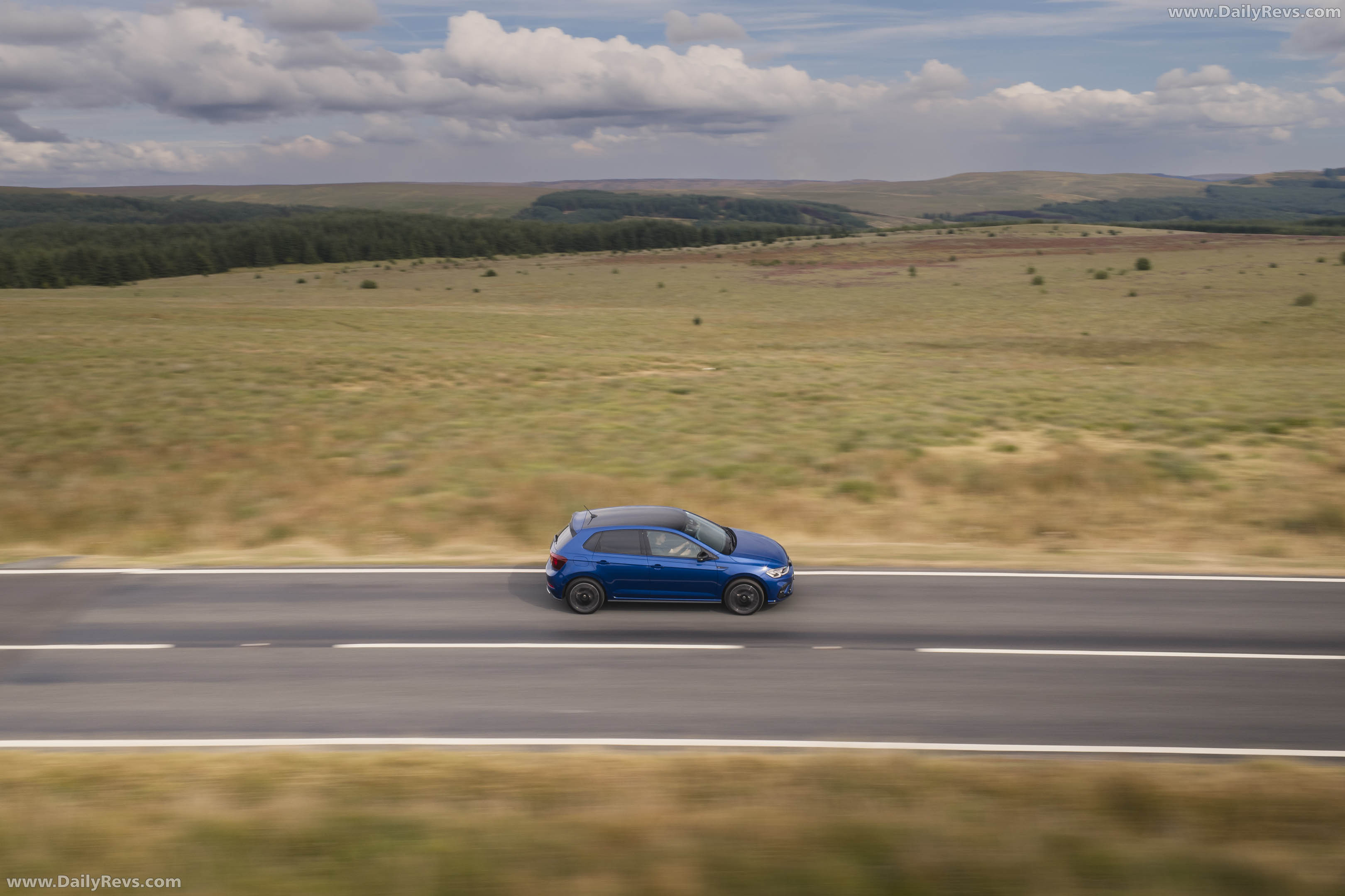 2026 Volkswagen Polo R-Line UK Version Top View