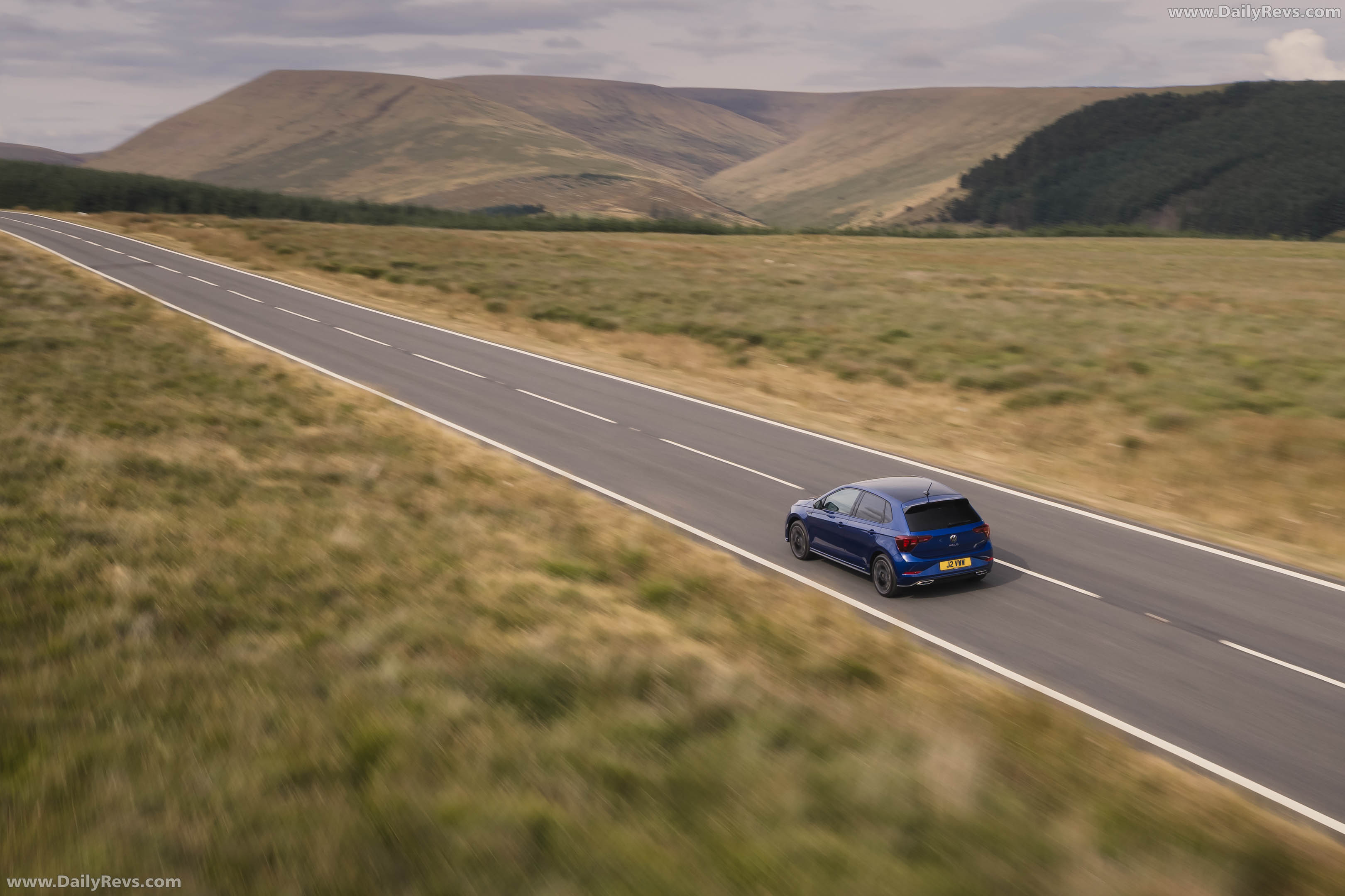 2026 Volkswagen Polo R-Line UK Version Top View