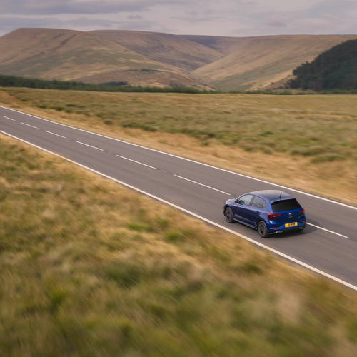 2026 Volkswagen Polo R-Line UK Version Top View