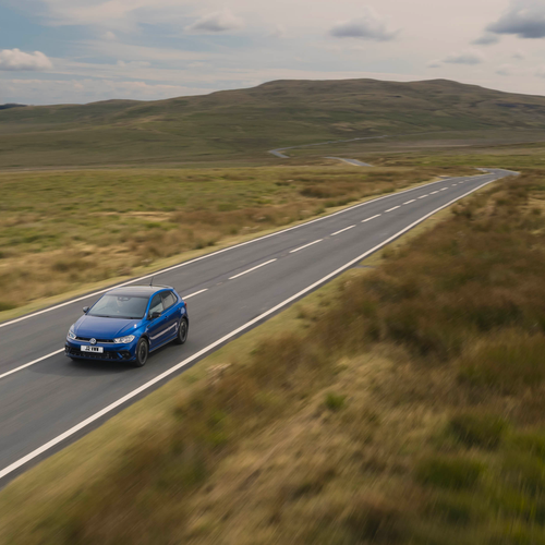 2026 Volkswagen Polo R-Line UK Version Top View
