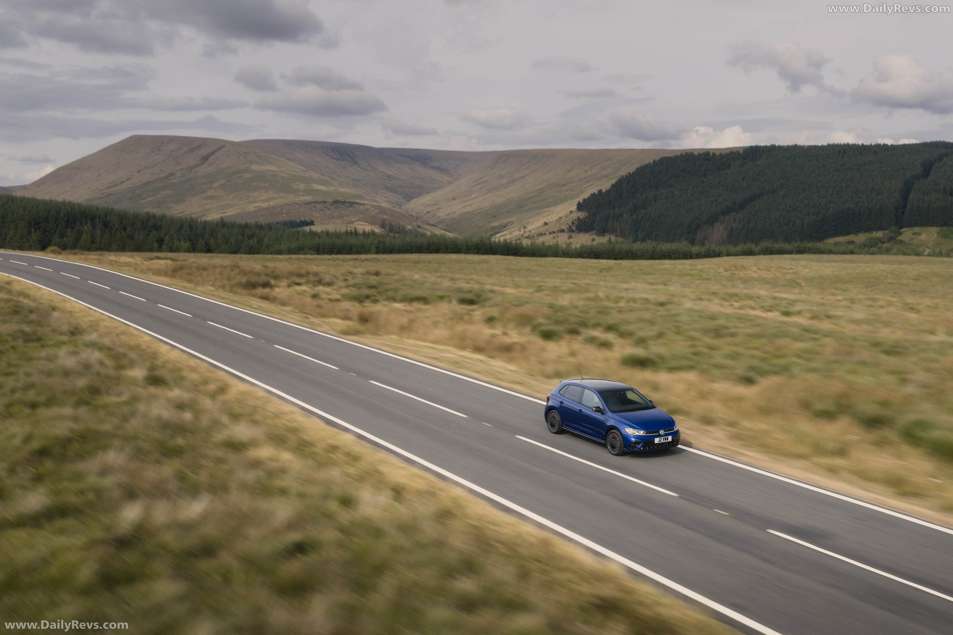 2026 Volkswagen Polo R-Line UK Version Top View