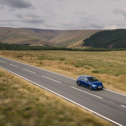 2026 Volkswagen Polo R-Line UK Version Top View
