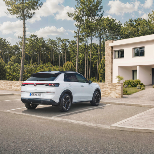 2026 Volkswagen T-Roc Hybrid Rear View
