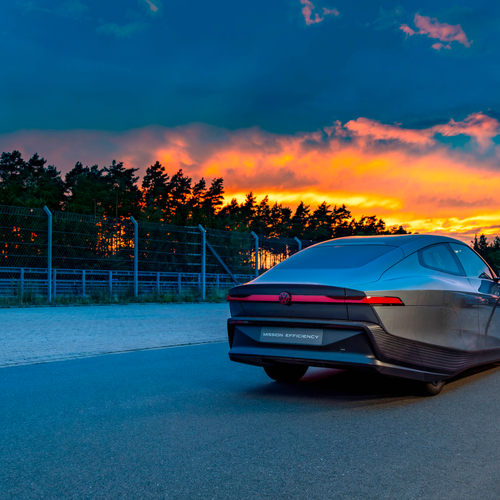 2026 Volkswagen Mission Efficiency Rear View