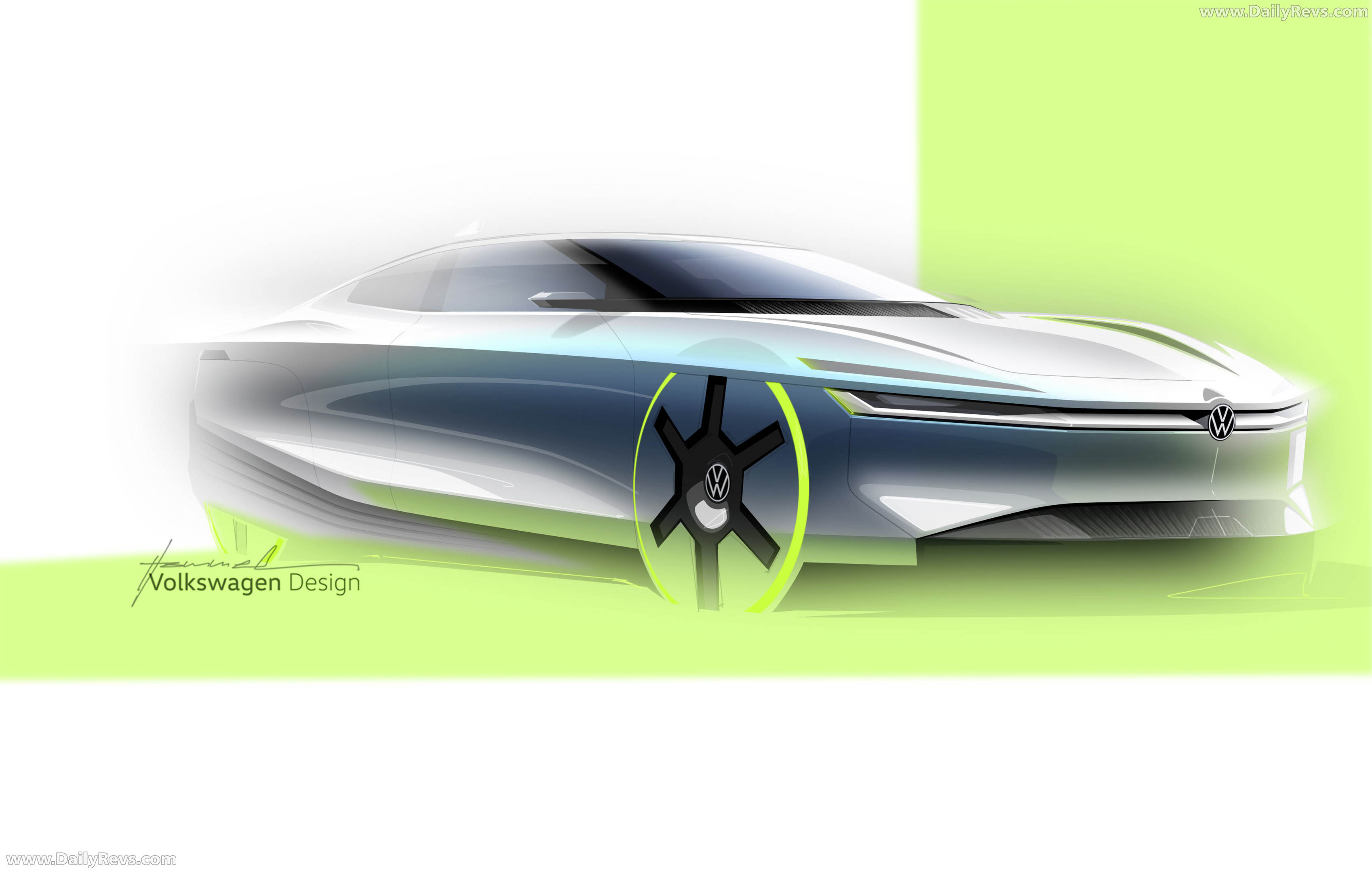 2026 Volkswagen Mission Efficiency Sketches