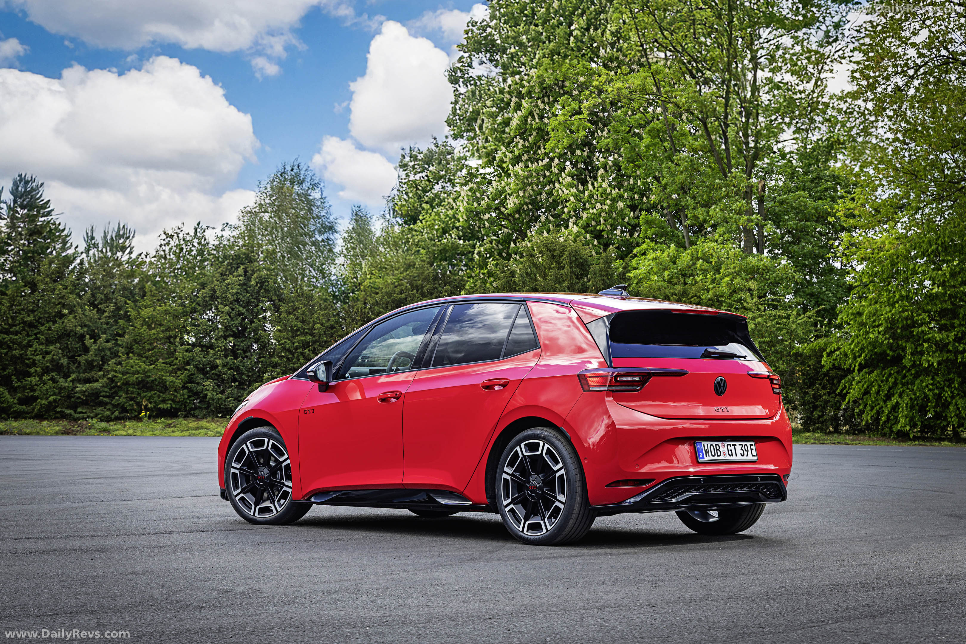 2027 Volkswagen ID.3 GTI Rear View
