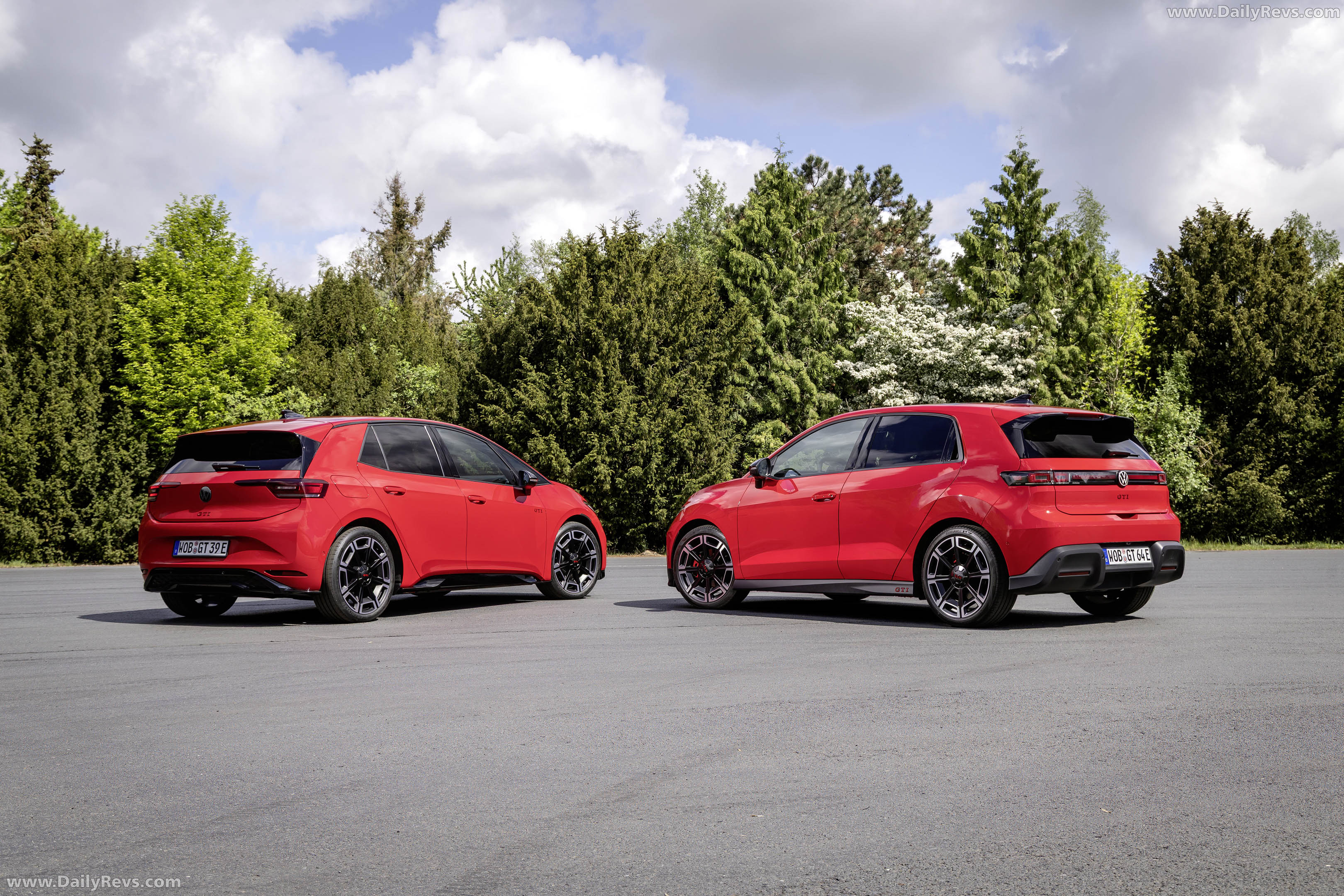 2027 Volkswagen ID.3 GTI Rear View