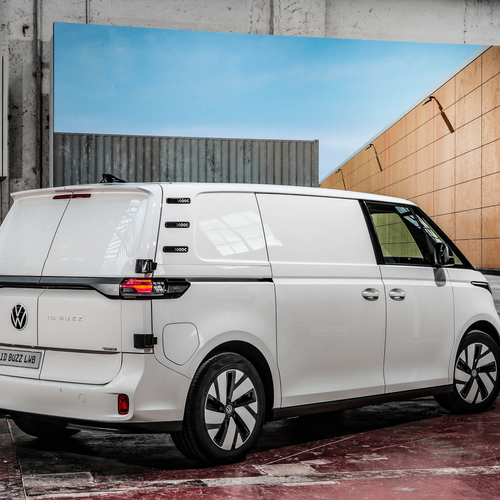 2026 Volkswagen ID. Buzz Cargo LWB Rear View