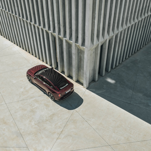 2026 Volvo ES90 Mulberry Red Top View