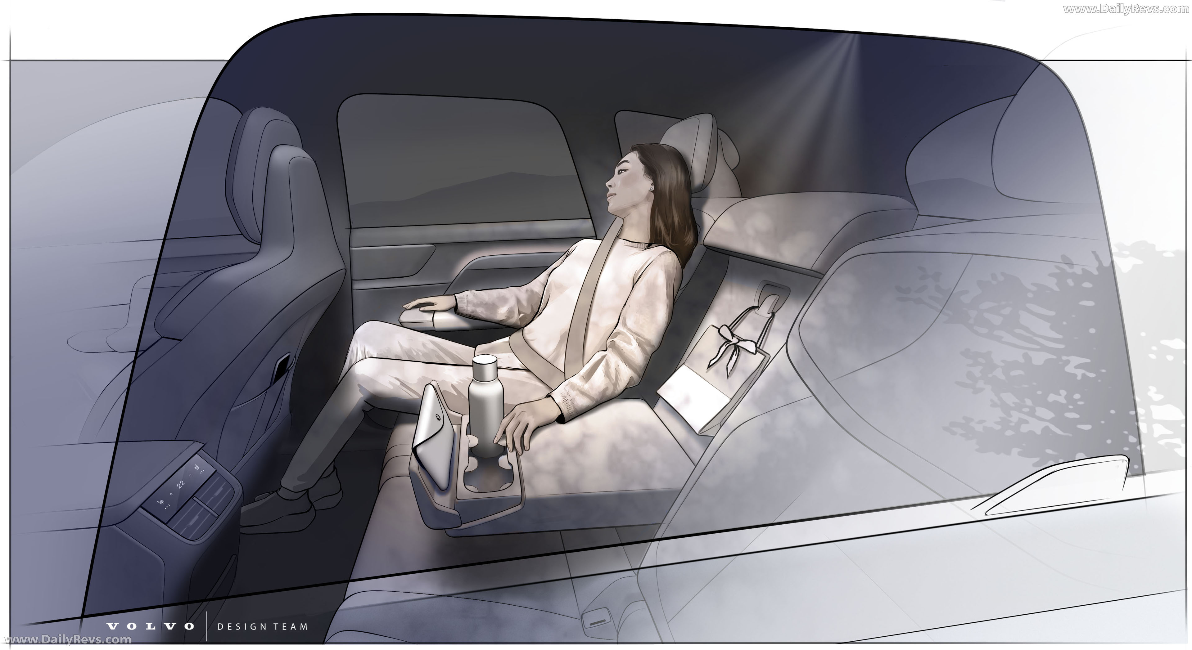 2027 Volvo EX60 Sketches
