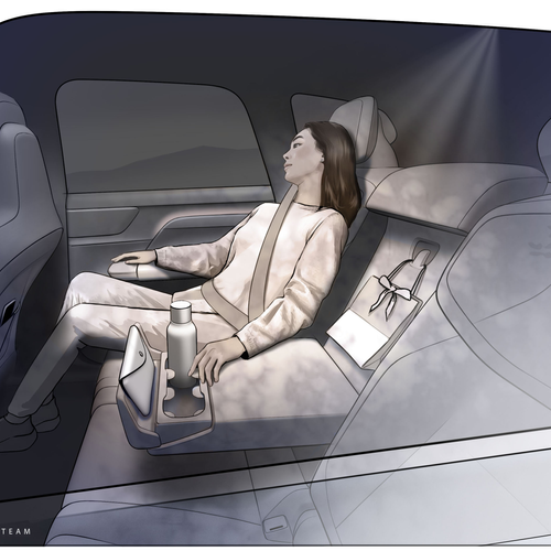 2027 Volvo EX60 Sketches