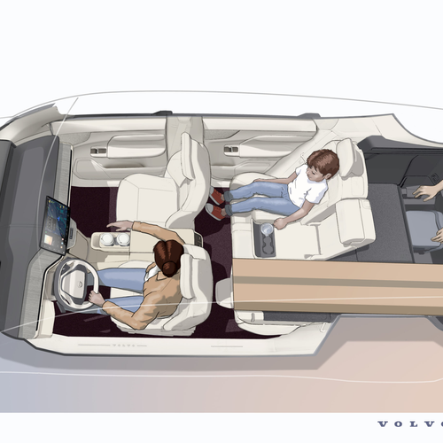 2027 Volvo EX60 Sketches