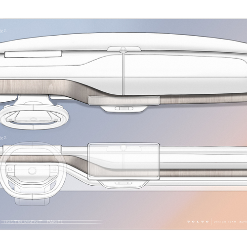 2027 Volvo EX60 Sketches
