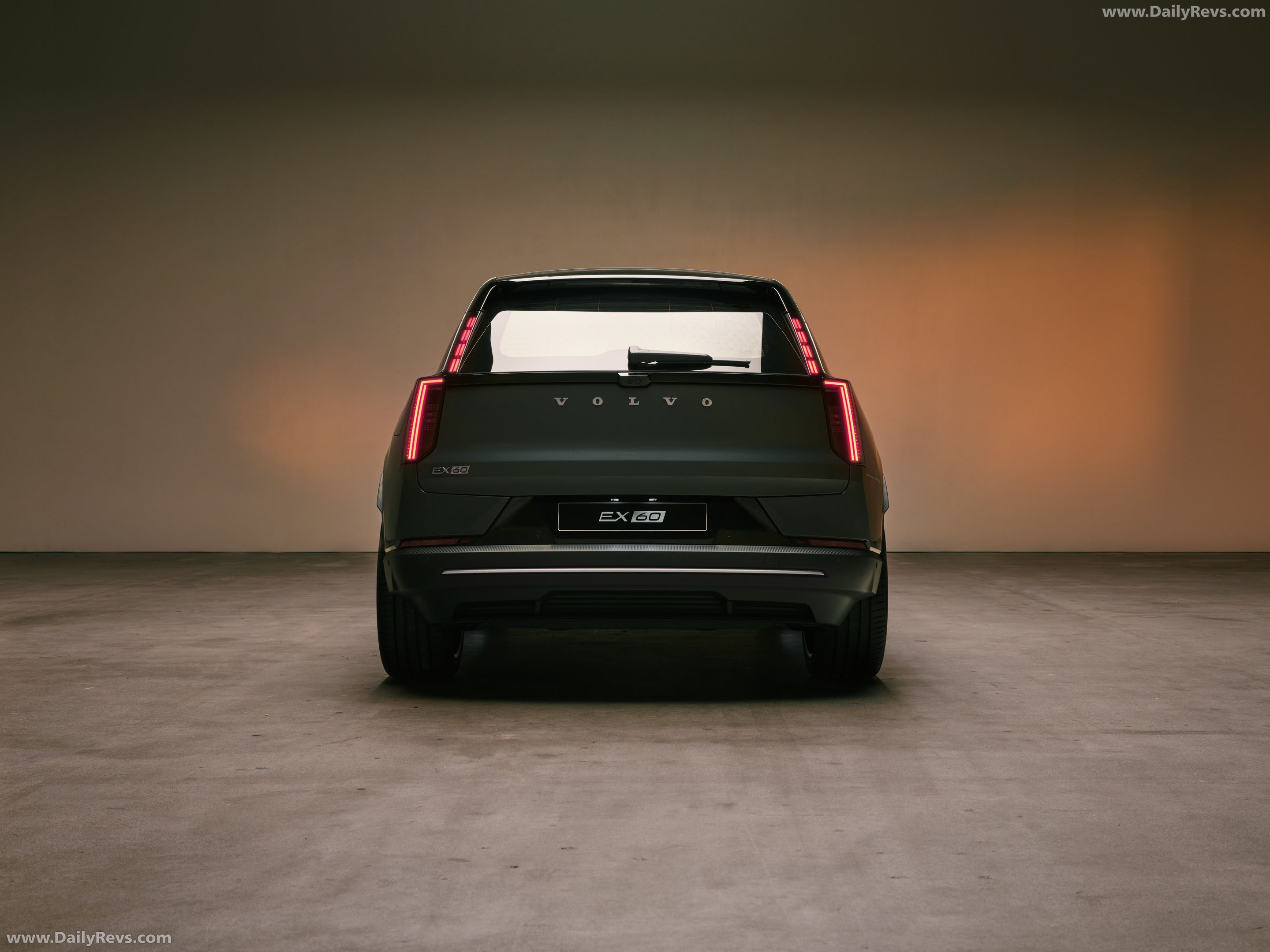 2027 Volvo EX60 Rear View