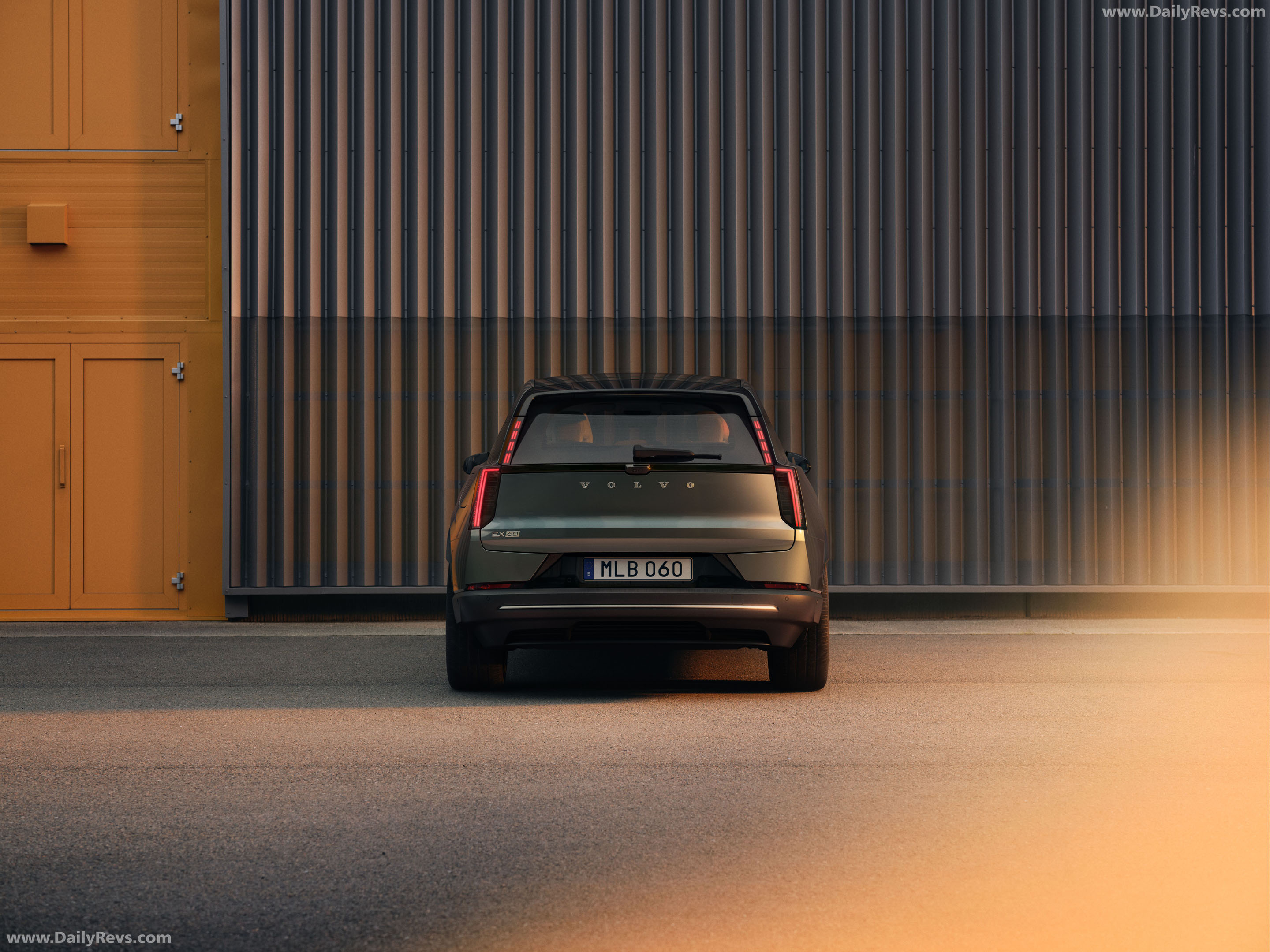 2027 Volvo EX60 Rear View