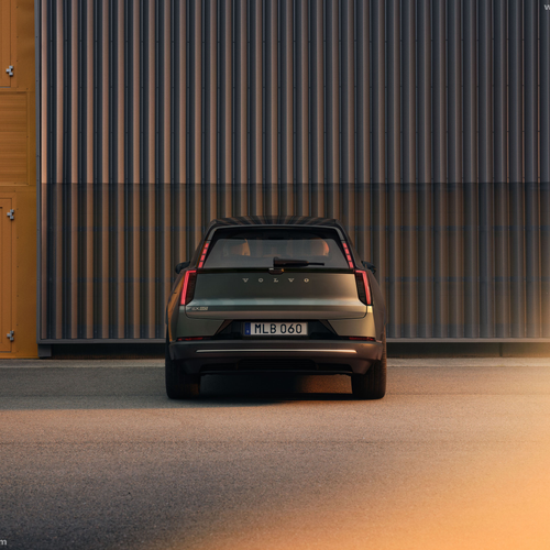 2027 Volvo EX60 Rear View