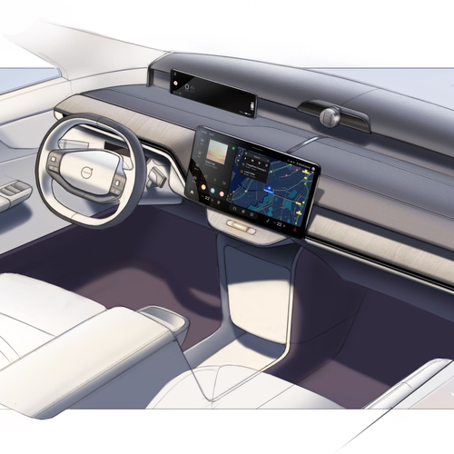 2027 Volvo EX60 Sketches