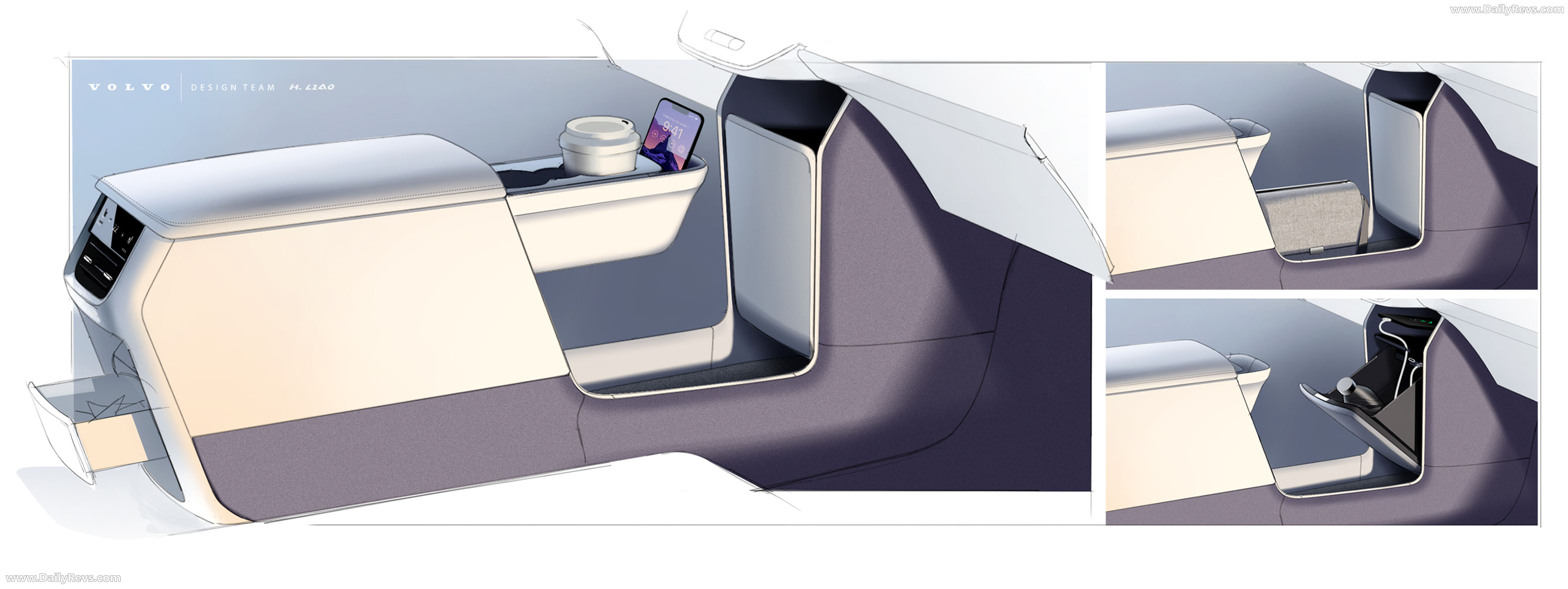 2027 Volvo EX60 Sketches