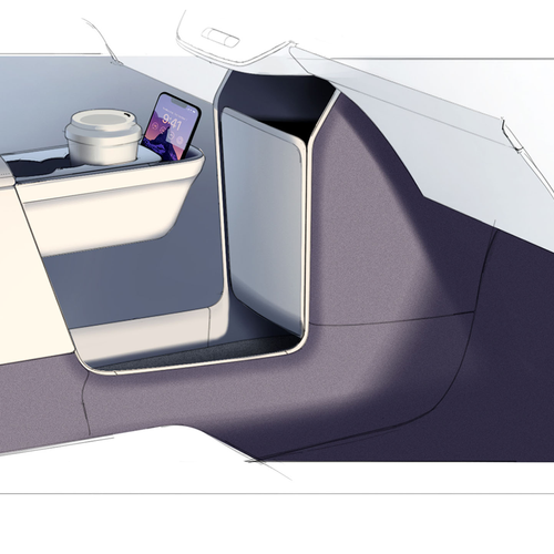 2027 Volvo EX60 Sketches