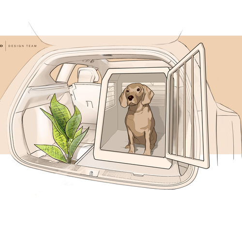 2027 Volvo EX60 Sketches
