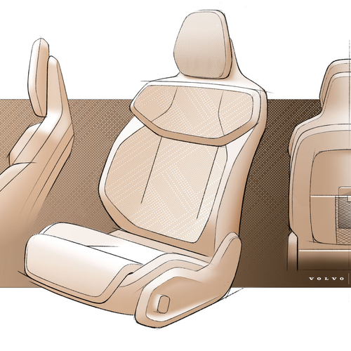 2027 Volvo EX60 Sketches