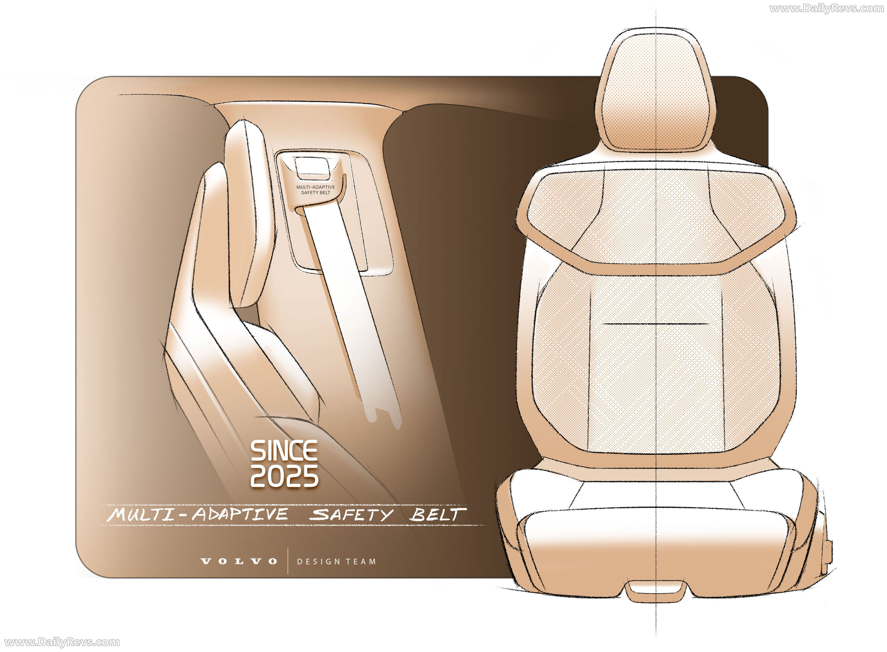 2027 Volvo EX60 Sketches