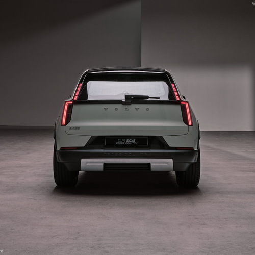 2027 Volvo EX60 Cross Country Rear View