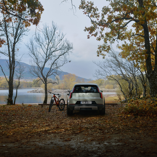 2027 Volvo EX60 Cross Country Rear View