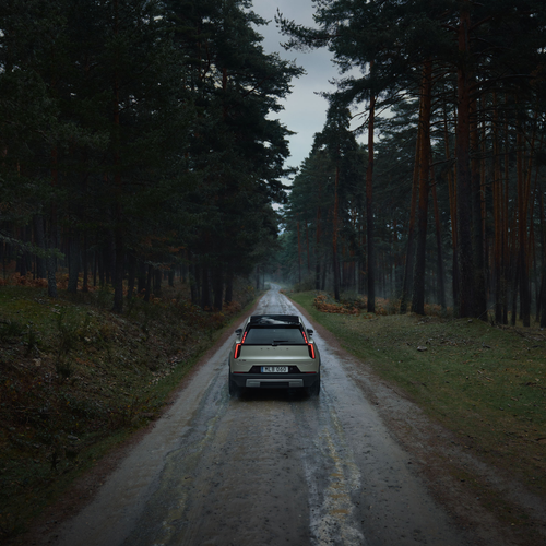 2027 Volvo EX60 Cross Country Top View