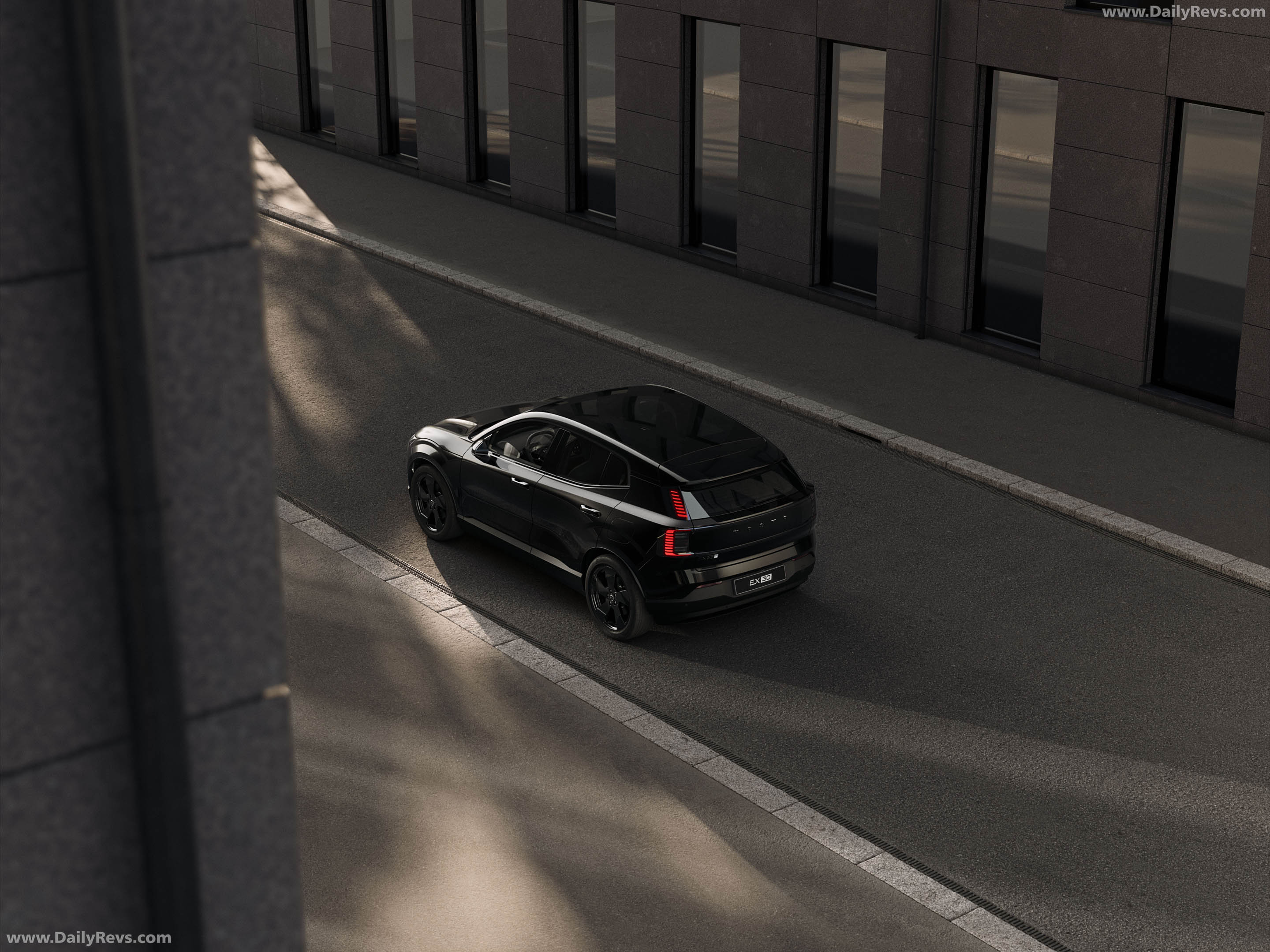 2026 Volvo EX30 Black Edition Top View