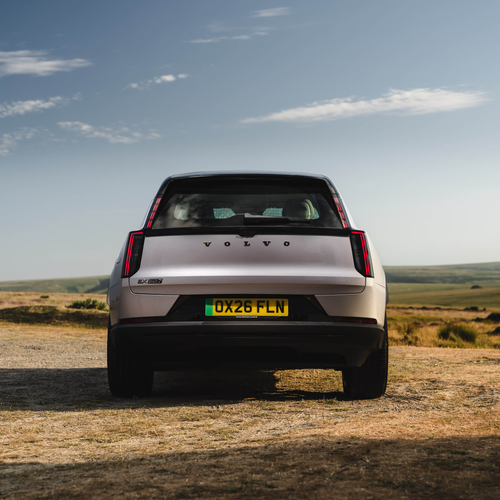 2027 Volvo EX60 UK Version Rear View