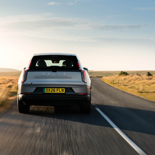 2027 Volvo EX60 UK Version Rear View