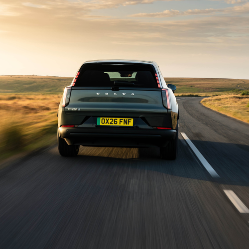 2027 Volvo EX60 UK Version Rear View