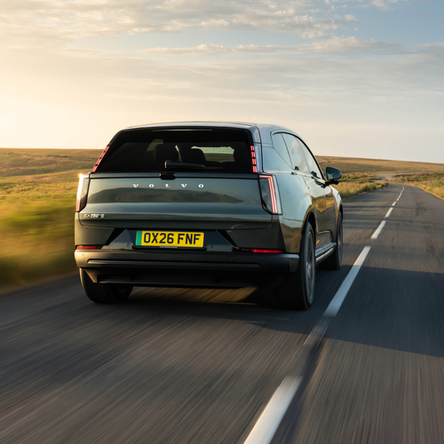 2027 Volvo EX60 UK Version Rear View
