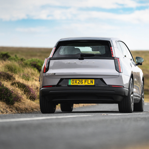 2027 Volvo EX60 UK Version Rear View