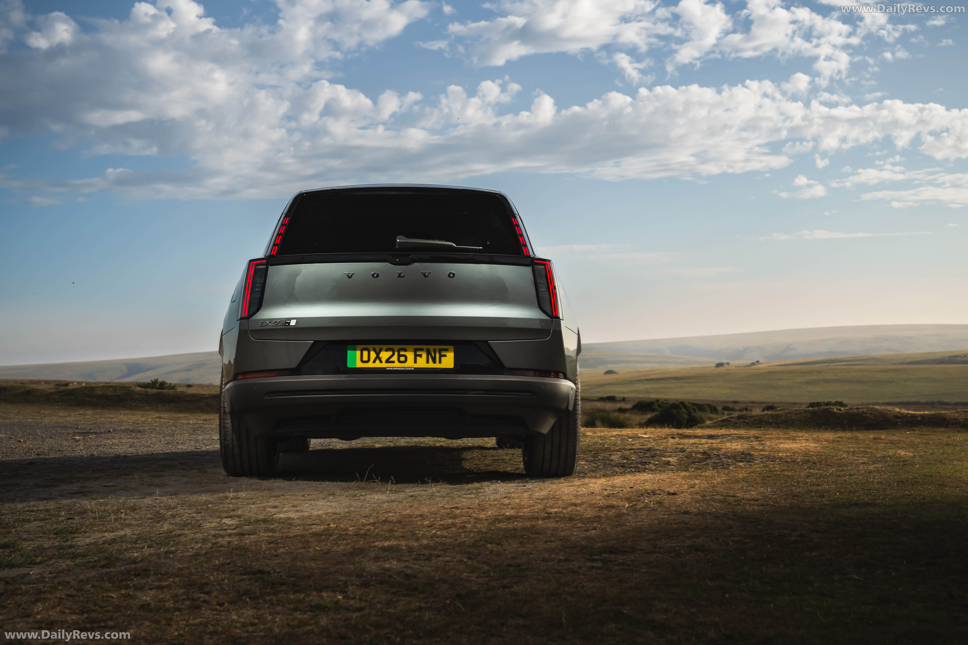 2027 Volvo EX60 UK Version Rear View