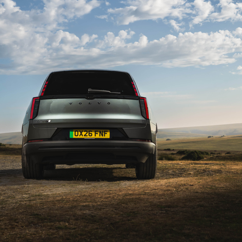 2027 Volvo EX60 UK Version Rear View