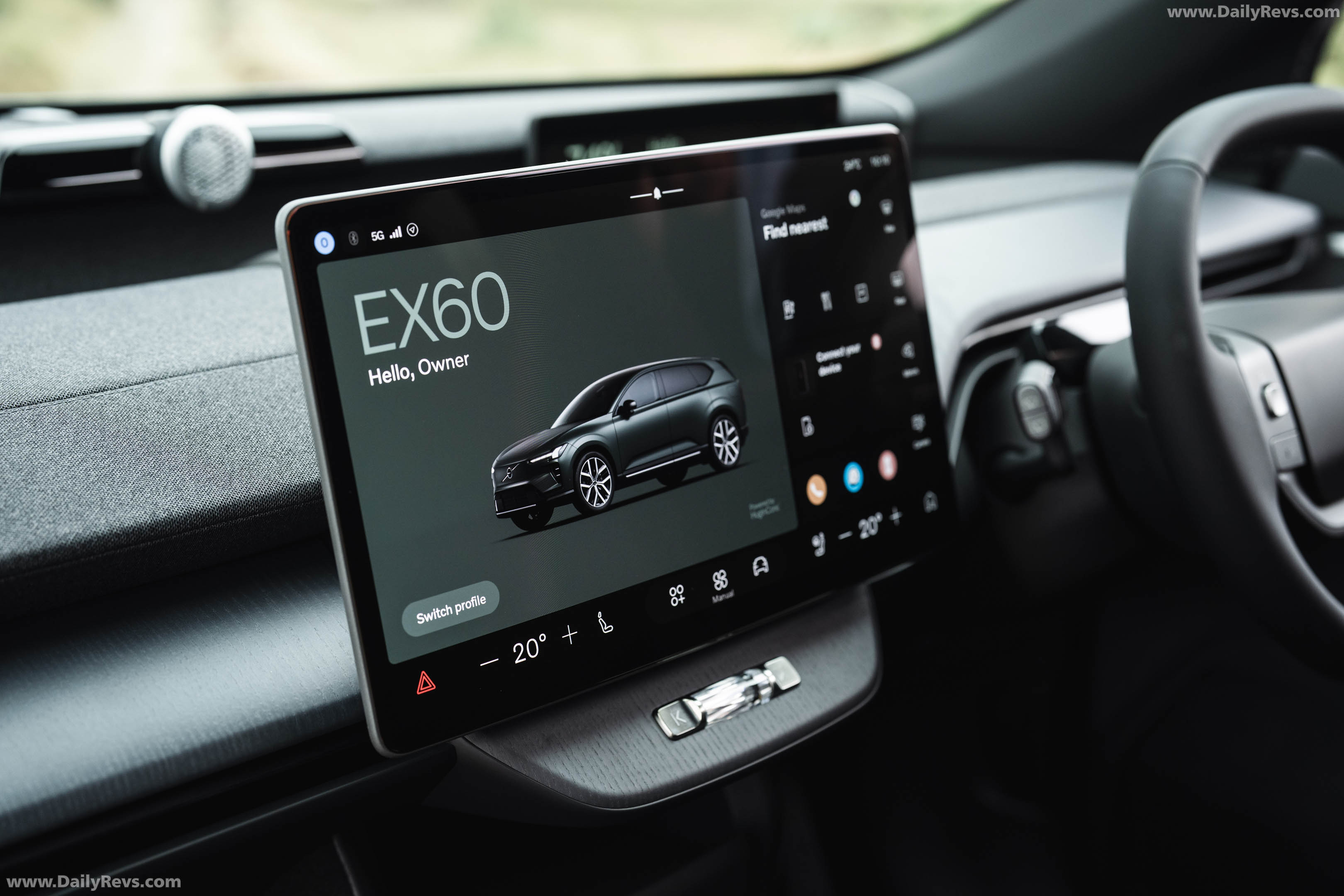 2027 Volvo EX60 UK Version Interior