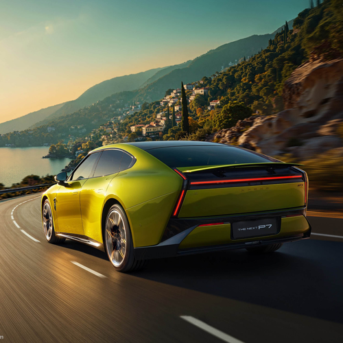 2025 Xpeng Motors P7 High Performance Edition Rear View