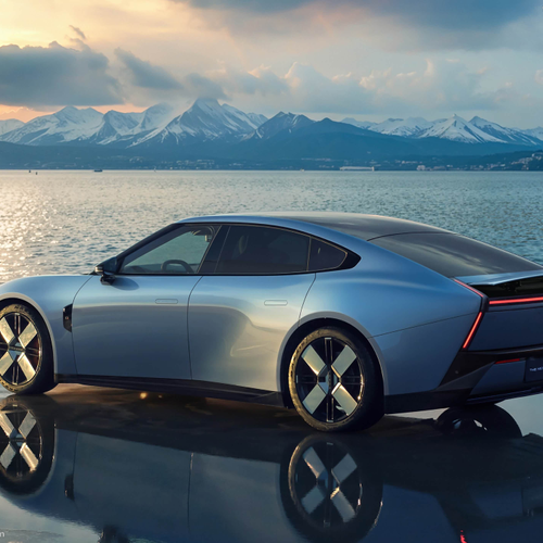 2025 Xpeng Motors P7 High Performance Edition Rear View