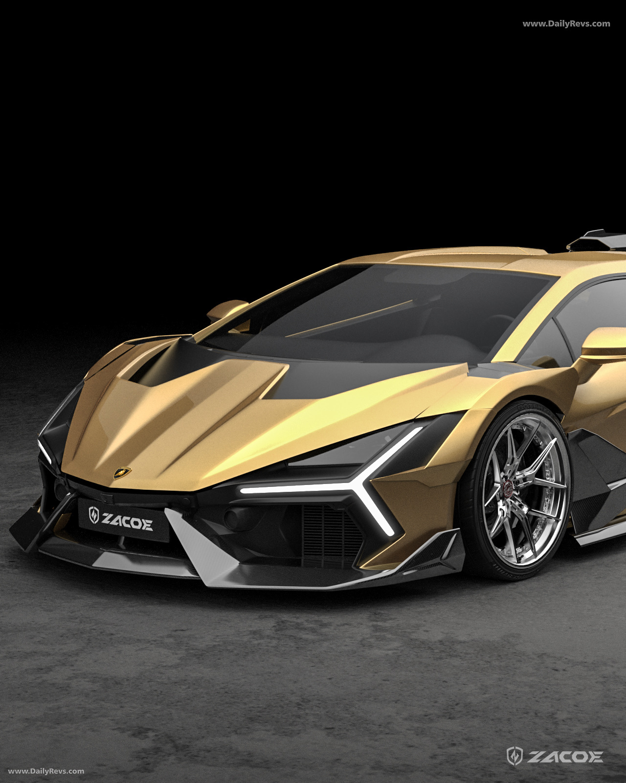 2025 ZACOE Lamborghini Revuelto Carbon Fiber Wide Body Exterior