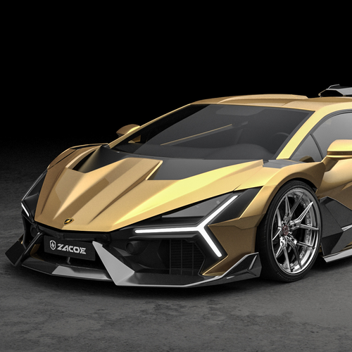2025 ZACOE Lamborghini Revuelto Carbon Fiber Wide Body Exterior