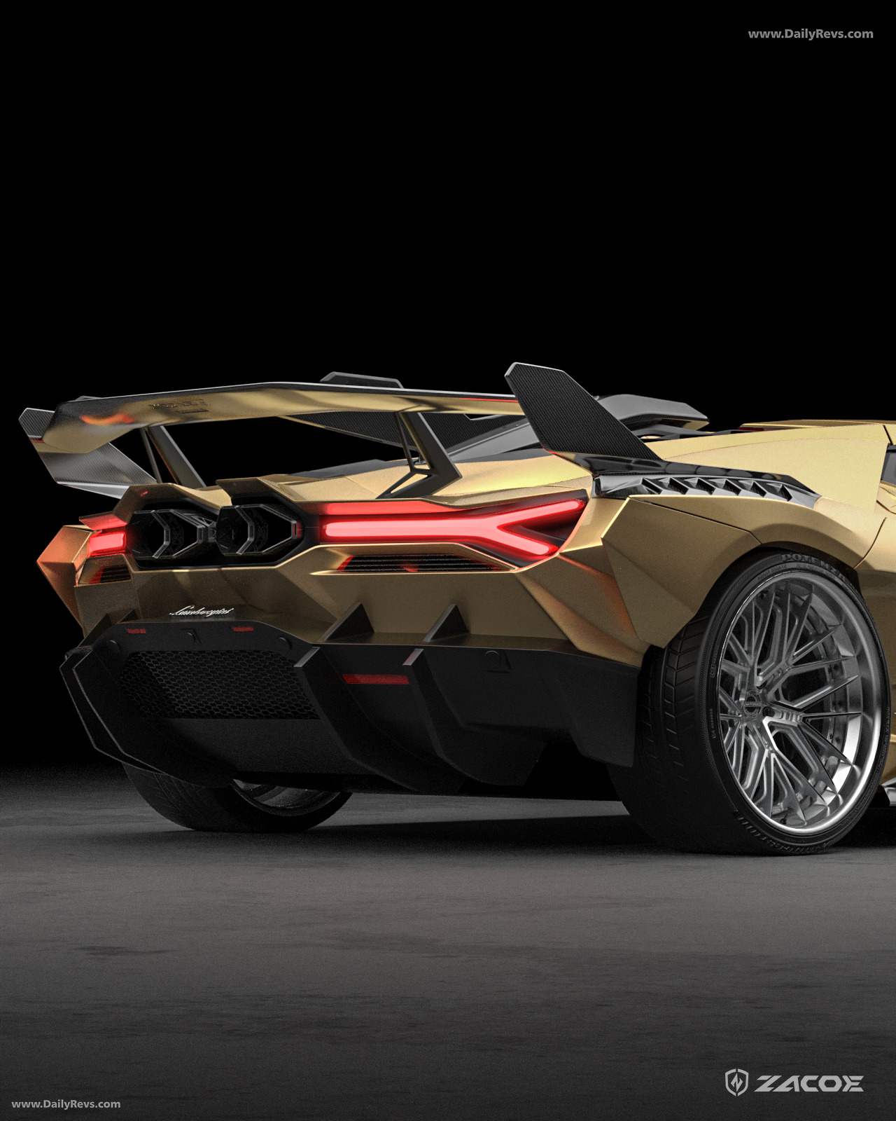 2025 ZACOE Lamborghini Revuelto Carbon Fiber Wide Body Exterior