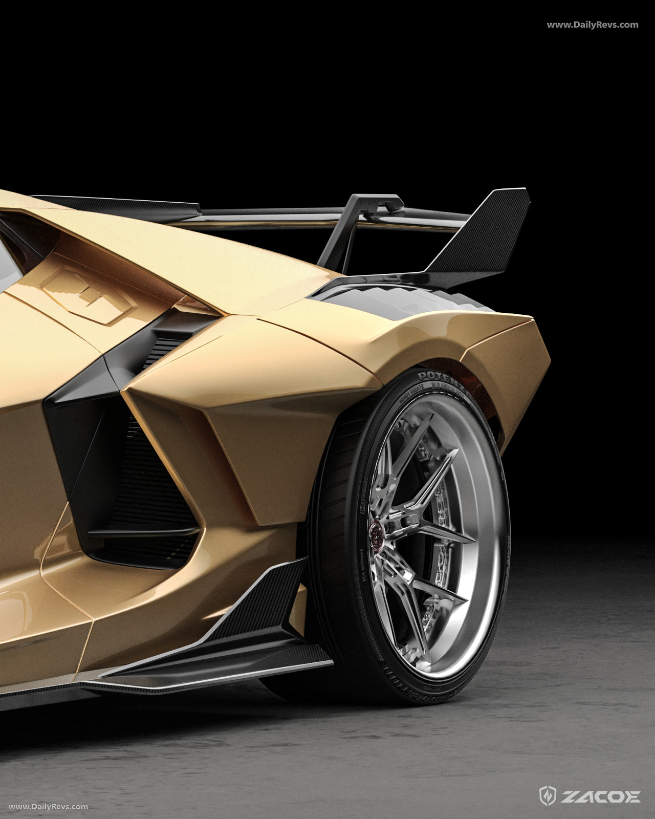2025 ZACOE Lamborghini Revuelto Carbon Fiber Wide Body Exterior