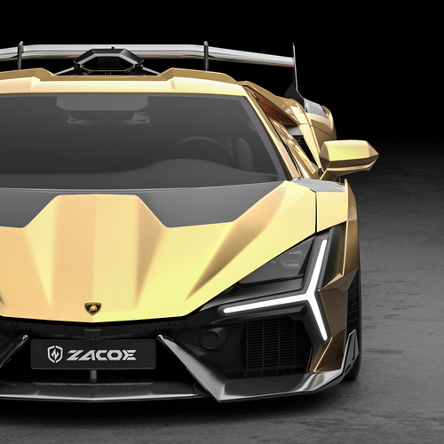 2025 ZACOE Lamborghini Revuelto Carbon Fiber Wide Body Exterior