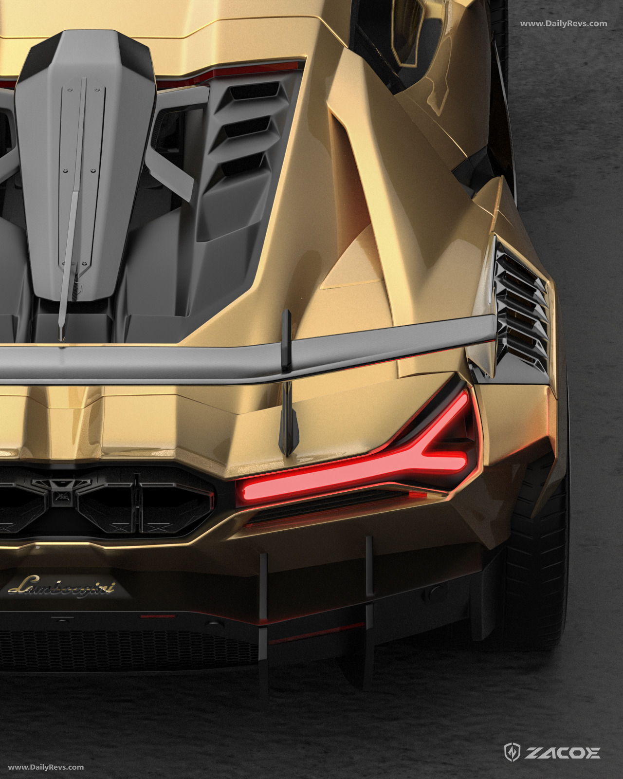 2025 ZACOE Lamborghini Revuelto Carbon Fiber Wide Body Exterior