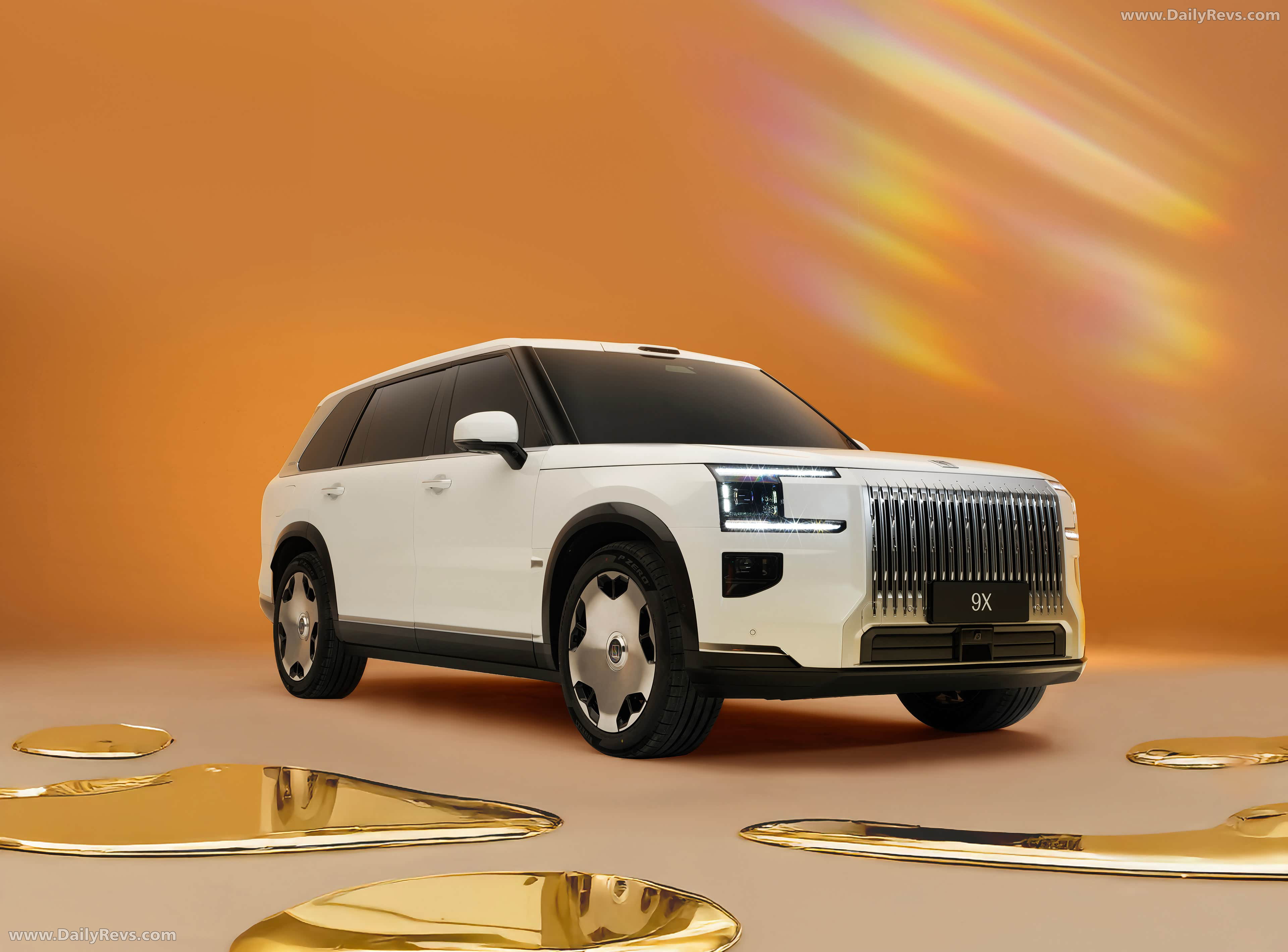 2026 Zeekr 9X Arctic White Front View