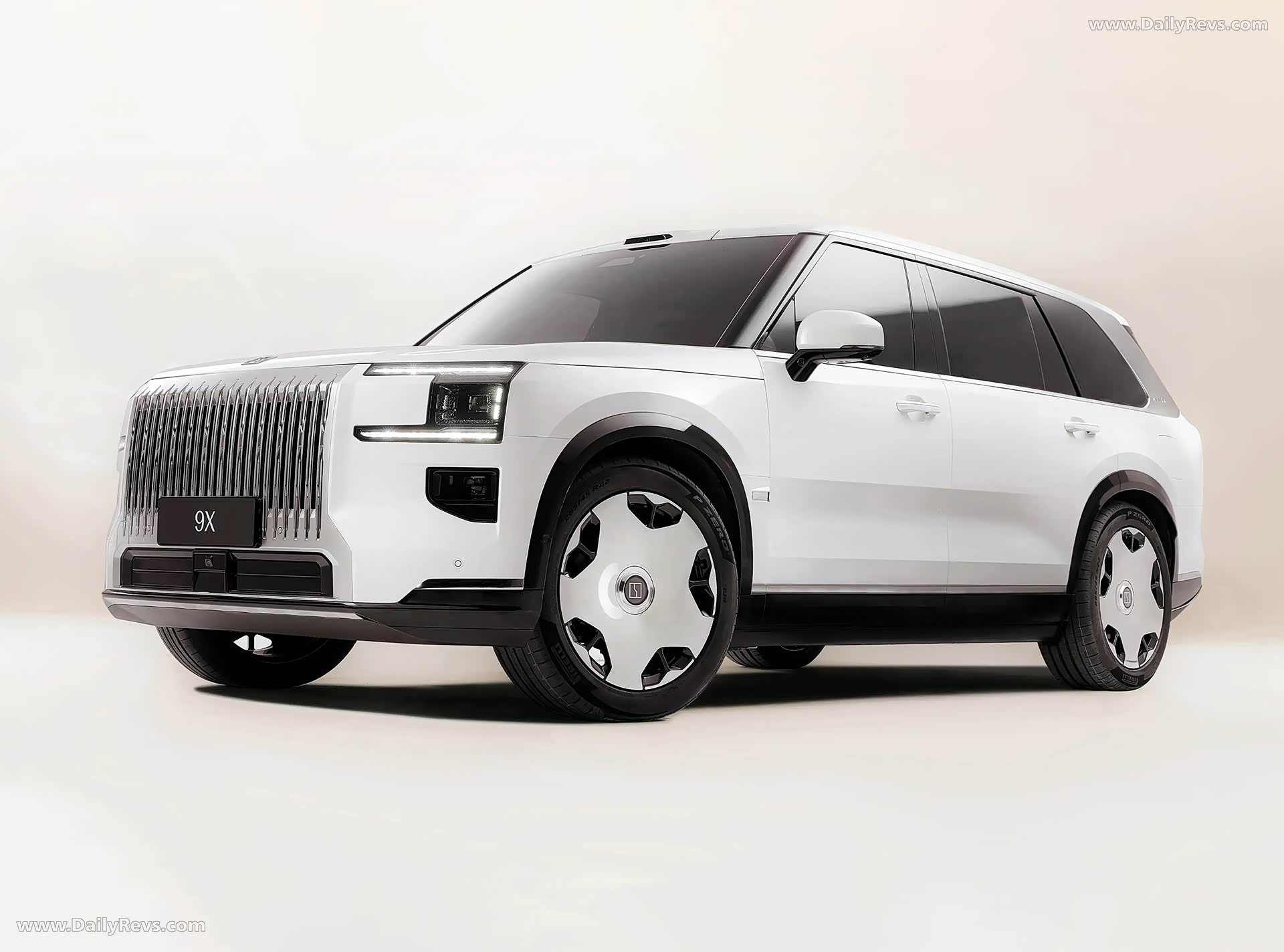 2026 Zeekr 9X Arctic White Front View