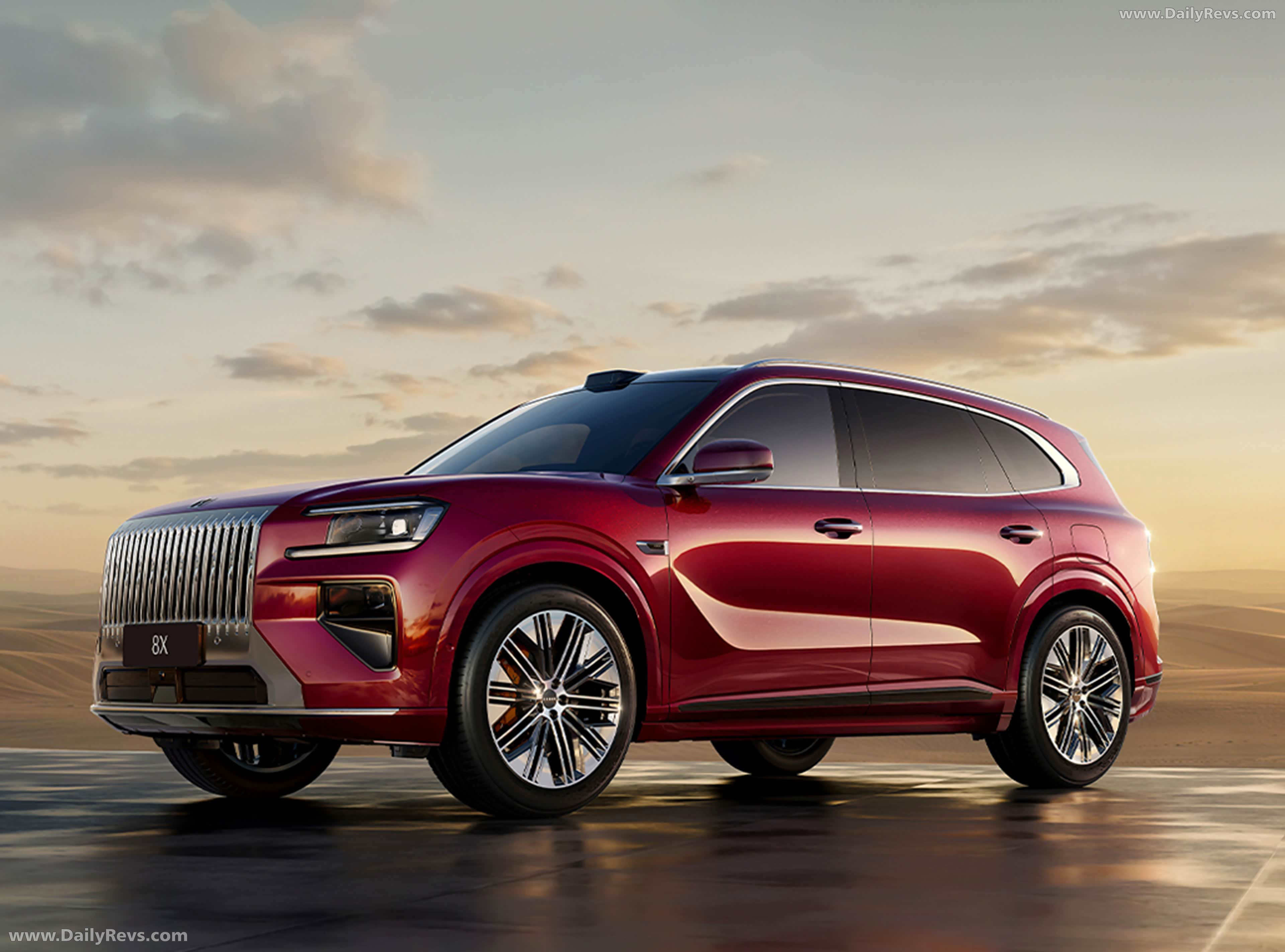 2027 Zeekr 8X Side View