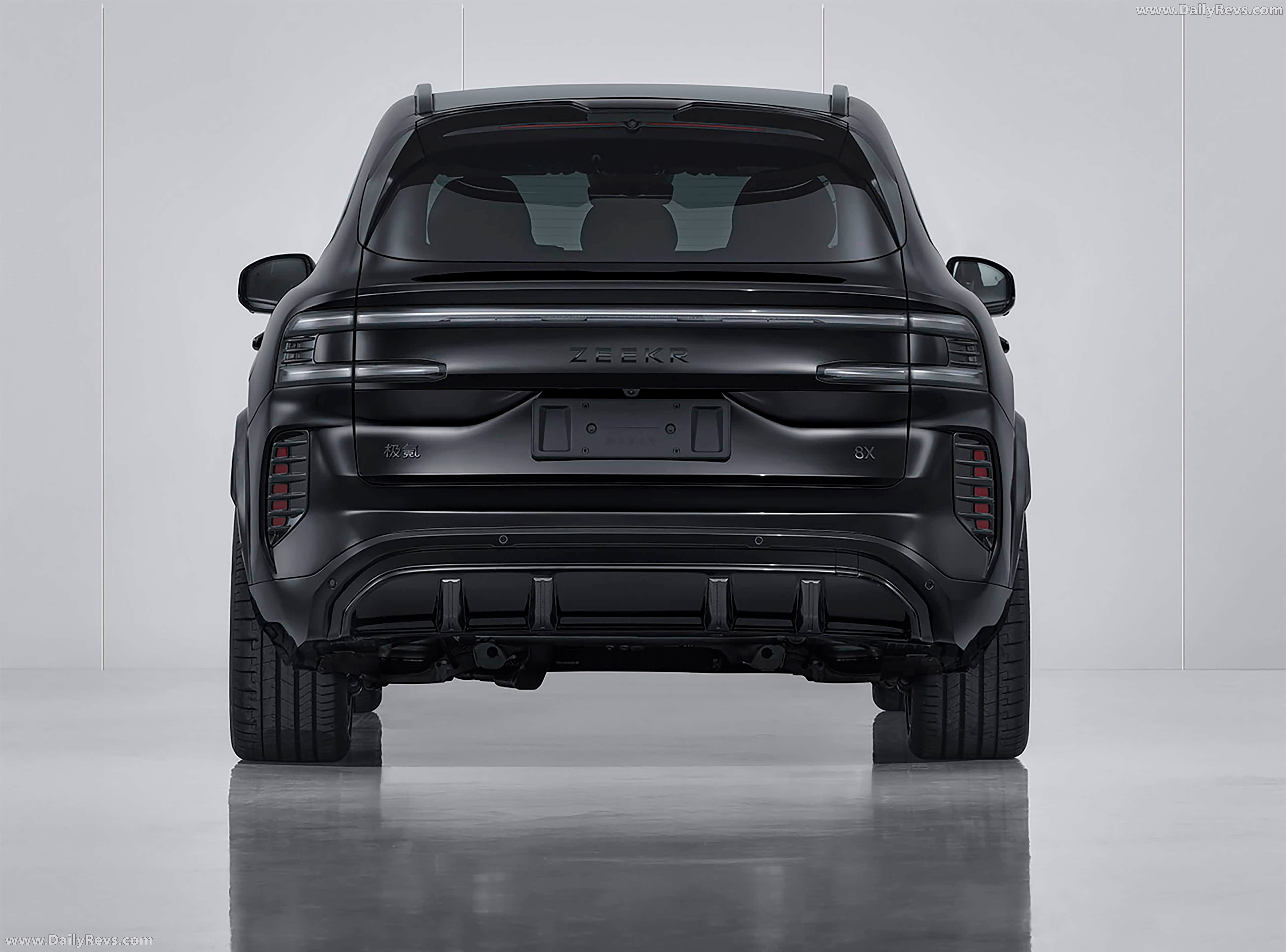 2026 Zeekr 8X Performance Edition Rear View